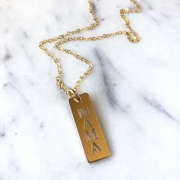 Mama Pendant Necklace